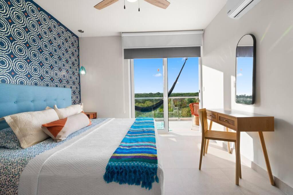 3 Bedroom Luxury Condo Next To Beach & Pools, Ac And Internet Akumal Buitenkant foto