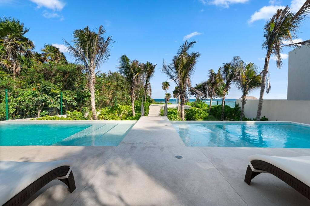 3 Bedroom Luxury Condo Next To Beach & Pools, Ac And Internet Akumal Buitenkant foto
