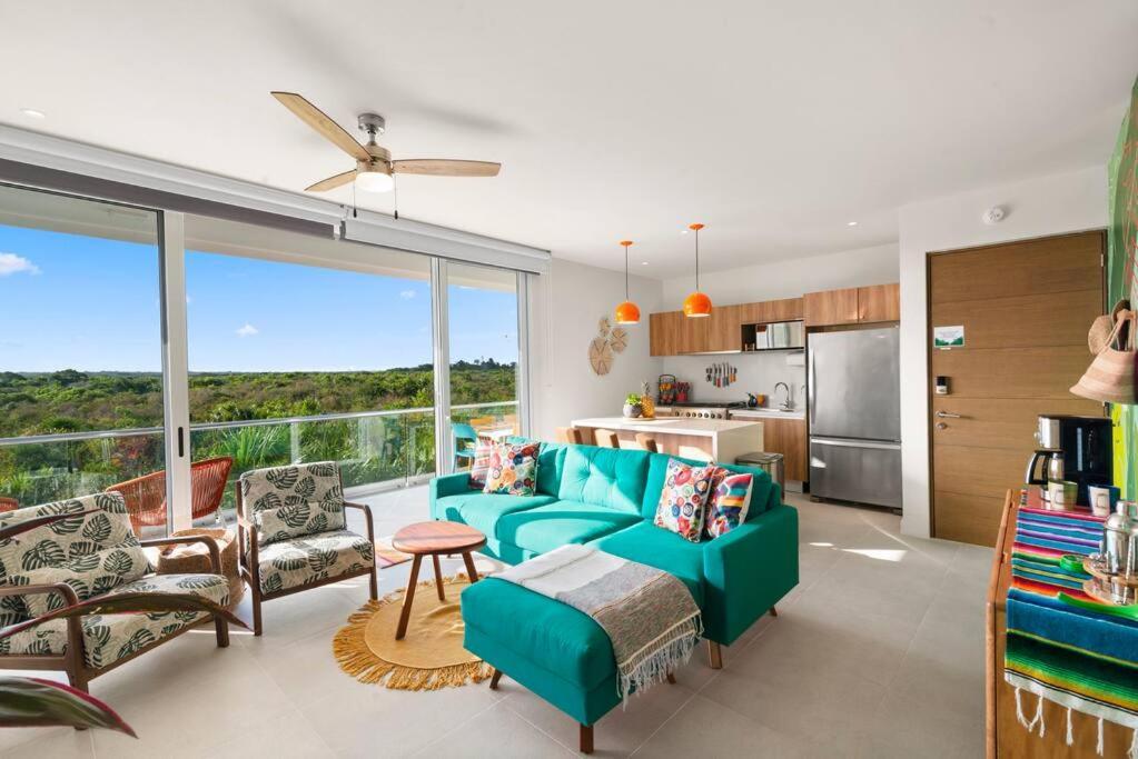 3 Bedroom Luxury Condo Next To Beach & Pools, Ac And Internet Akumal Buitenkant foto